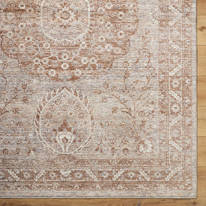Bijan Traditional Brown Area Rug