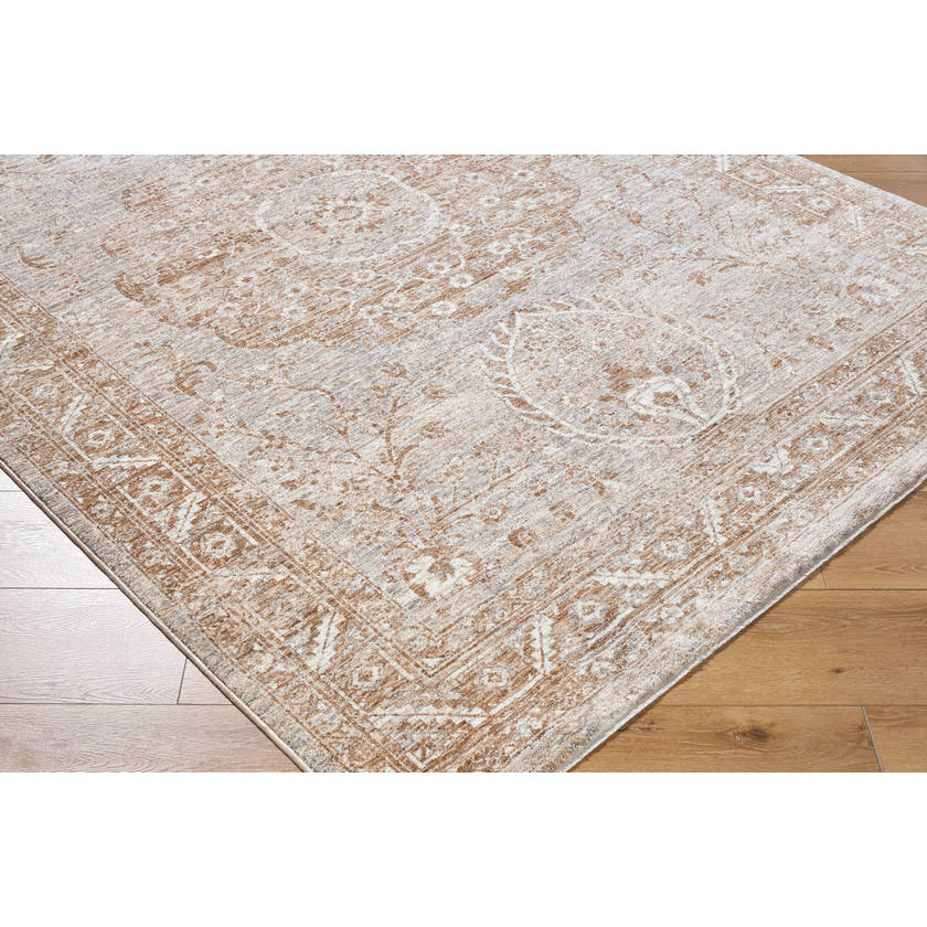 Bijan Traditional Brown Area Rug