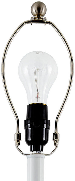 Brannon Traditional Tan/White Table Lamp
