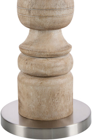 Yaser Traditional Brown Floor Lamp