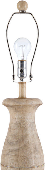 Yaser Traditional Brown Floor Lamp