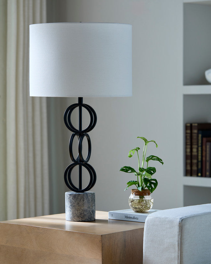 Koplik Modern Green Table Lamp
