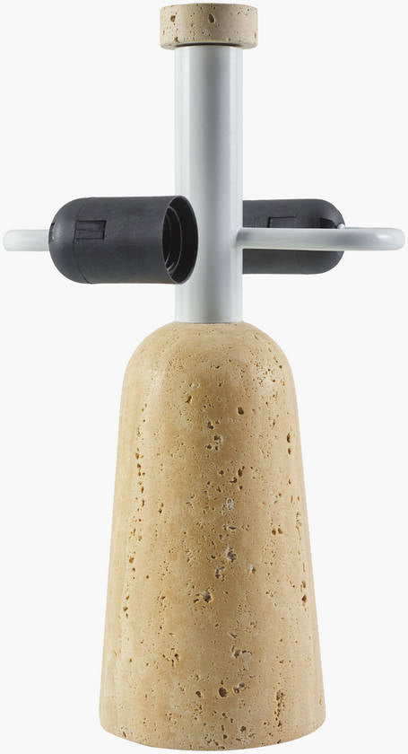 Lekeisha Modern Black/Beige Table Lamp