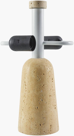Lekeisha Modern Black/Beige Table Lamp