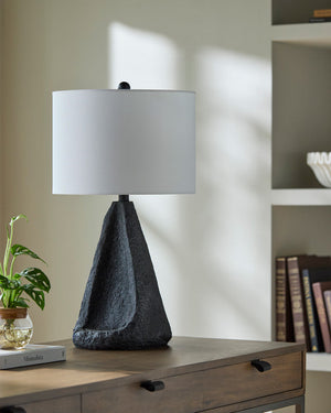 Richele Coastal Black Table Lamp