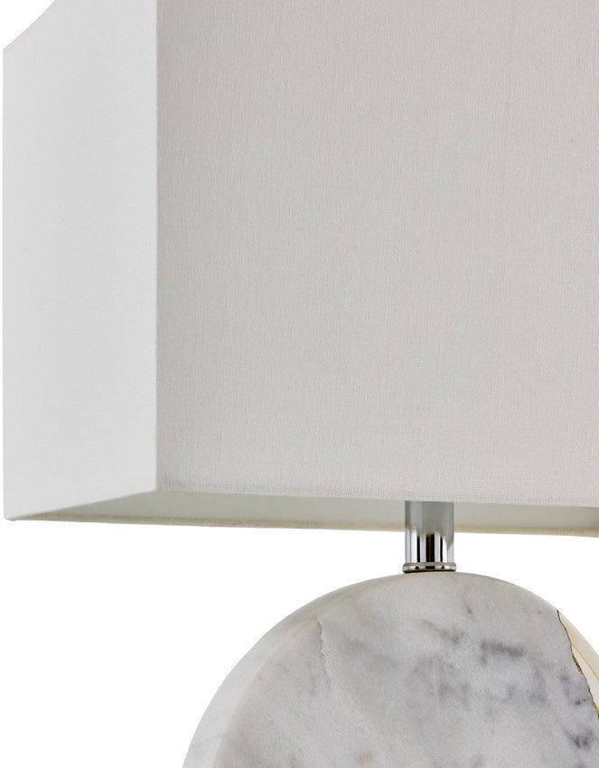Branton Global White Table Lamp