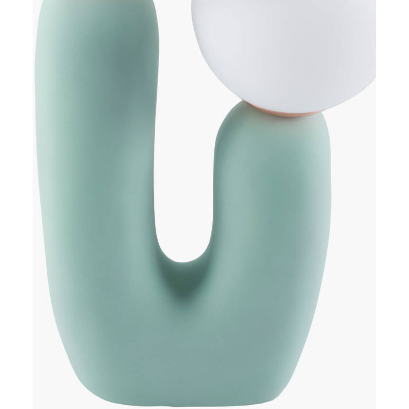 Bartley Cottage Green Table Lamp