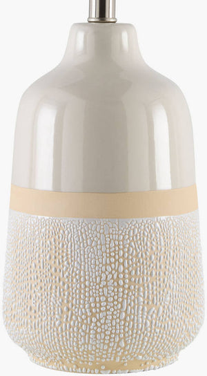 Alban Global White Table Lamp