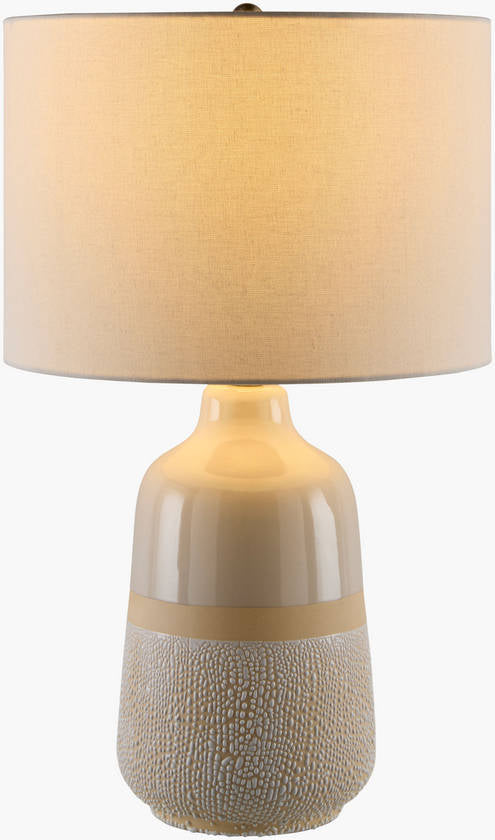 Alban Global White Table Lamp