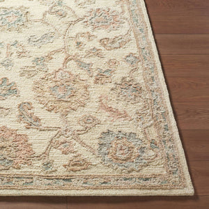 Fierze Traditional Off-White Area Rug