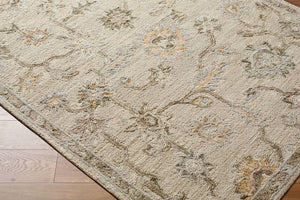 Aesha Traditional Off-White Area Rug