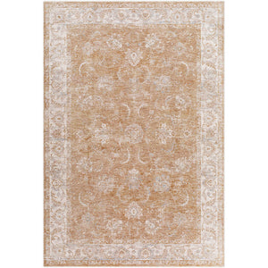 Pennie Traditional Cream/Light Brown Area Rug