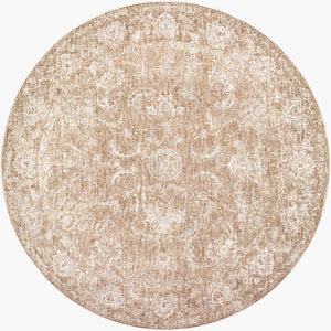 Pennie Traditional Light Brown Area Rug