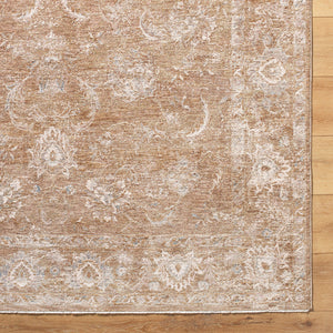 Pennie Traditional Light Brown Area Rug