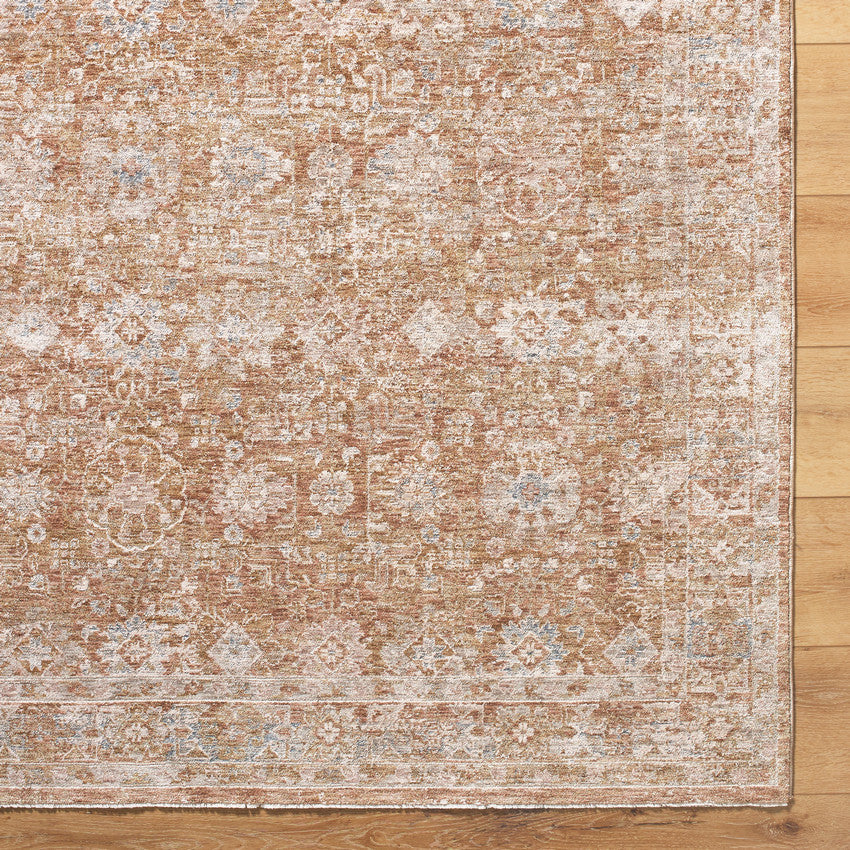 Cassy Traditional Light Brown Area Rug