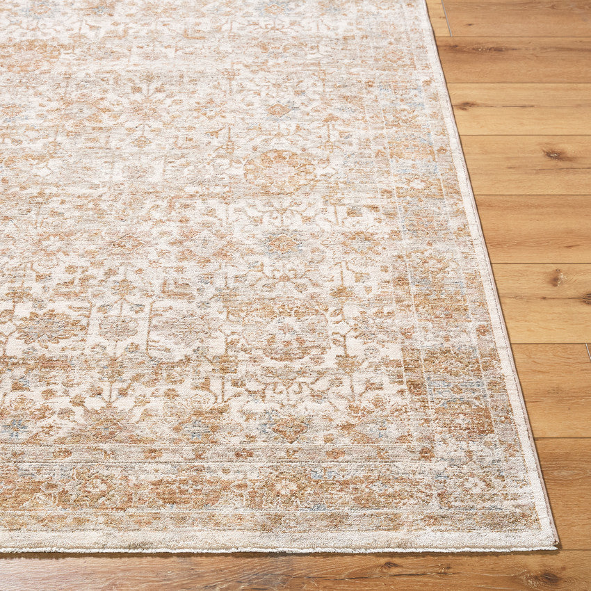 Cassy Traditional Cream/Tan Area Rug