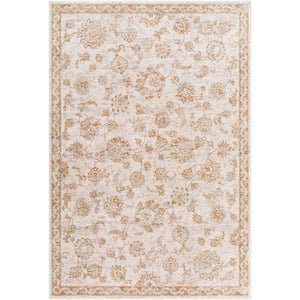 Jamell Traditional Cream Area Rug
