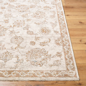 Jamell Traditional Cream Area Rug