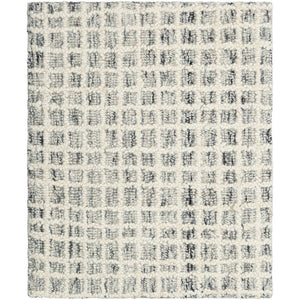 Andreas Modern Light Silver/Off-White Area Rug - Vivir x Livabliss