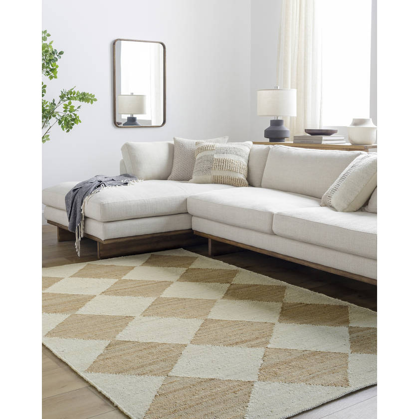 Antho Modern Beige Area Rug - Vivir x Livabliss