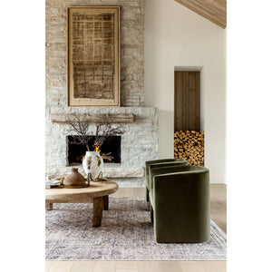 Eleni Traditional Gray Washable Area Rug - Vivir x Livabliss