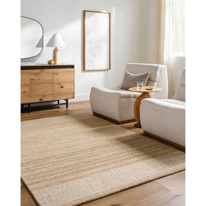 Ira Modern Khaki Area Rug - Vivir x Livabliss