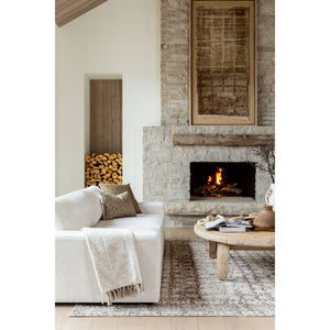 Lorelai Traditional Dark Brown Washable Area Rug - Vivir x Livabliss