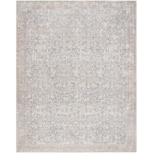 Lorelai Traditional Deep Teal Washable Area Rug - Vivir x Livabliss