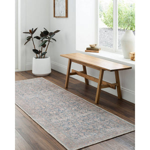 Lorelai Traditional Black/Amber Washable Area Rug - Vivir x Livabliss
