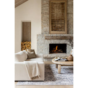 Lorelai Traditional Black/Dark Brown Washable Area Rug - Vivir x Livabliss