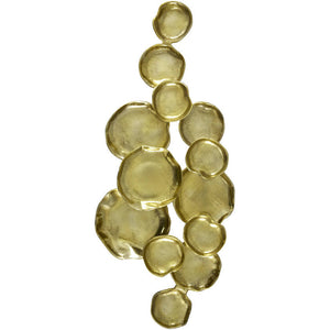 Joycelynn Metallic - Brass Wall Art Piece