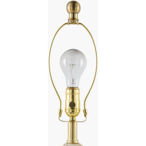 Decarlo Traditional Khaki Table Lamp