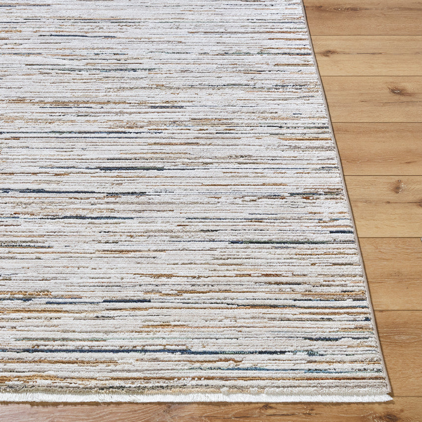 Deliah Modern Taupe Washable Area Rug