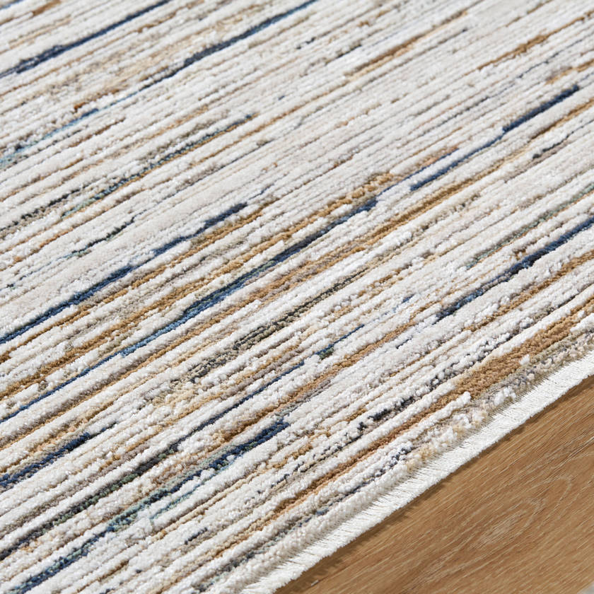 Deliah Modern Taupe Washable Area Rug