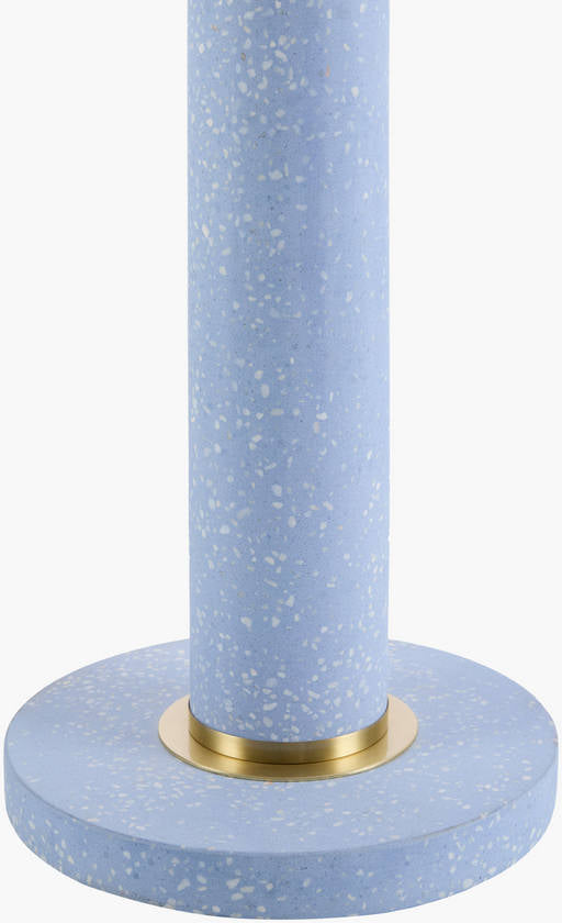 Jamere Traditional Sky Blue Floor Lamp