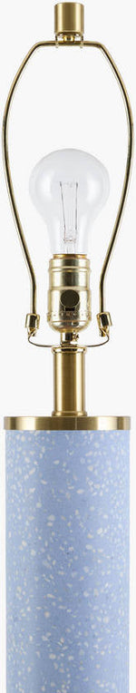 Jamere Traditional Sky Blue Floor Lamp