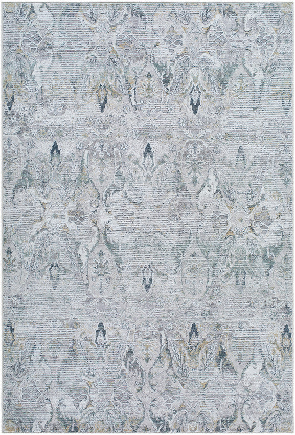 Jarryd Traditional Light Gray Area Rug