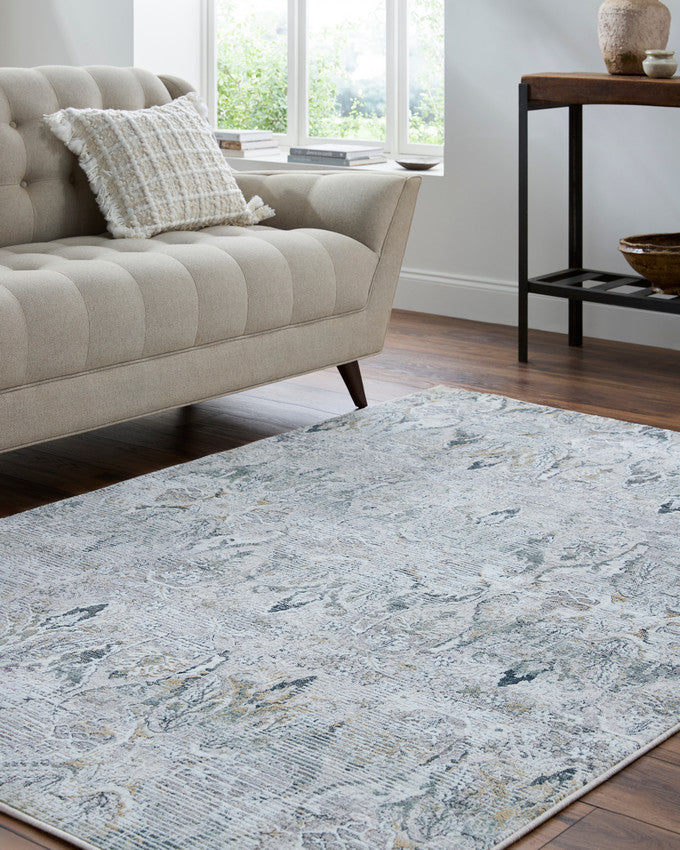 Jarryd Traditional Light Gray Area Rug