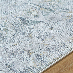 Jarryd Traditional Light Gray Area Rug