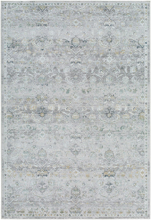 Audria Traditional Light Sage Area Rug