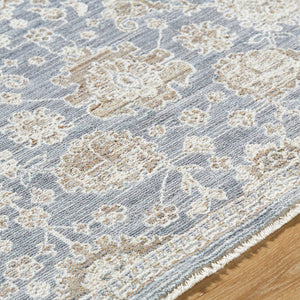 Joya Traditional Denim Area Rug