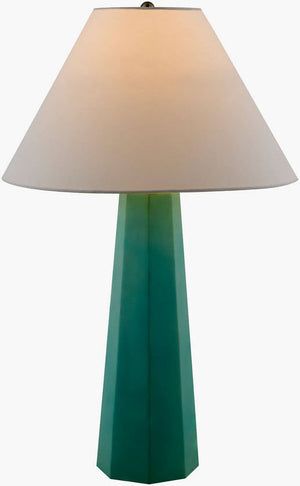 Angellica Rustic Green Table Lamp