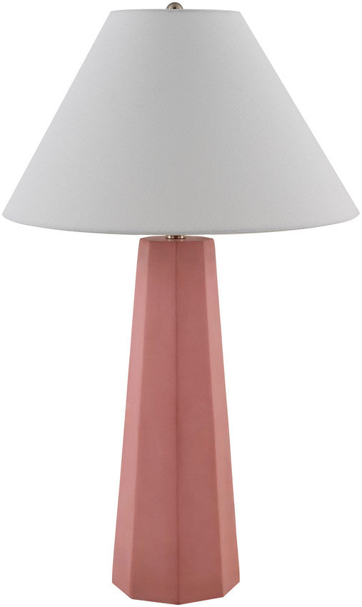 Angellica Rustic Brick Table Lamp