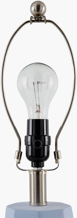 Angellica Rustic Blue Table Lamp