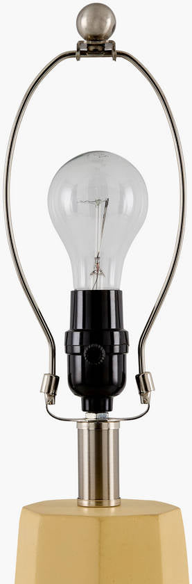 Angellica Rustic Yellow Table Lamp