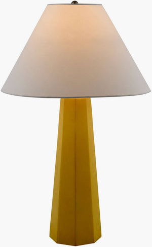 Angellica Rustic Yellow Table Lamp