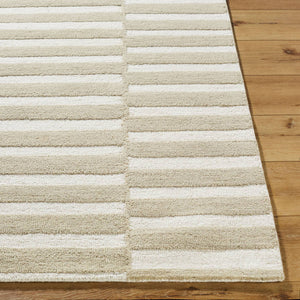 Idaho Modern Beige/Sand Area Rug - Our PNW Home x Livabliss