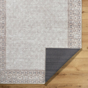 Rainier Cottage Dark Brown/Light Slate Washable Area Rug - Our PNW Home x Livabliss