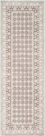Rainier Cottage Cream/Dark Brown Washable Area Rug - Our PNW Home x Livabliss