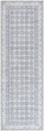 Rainier Cottage Pale Blue Washable Area Rug - Our PNW Home x Livabliss